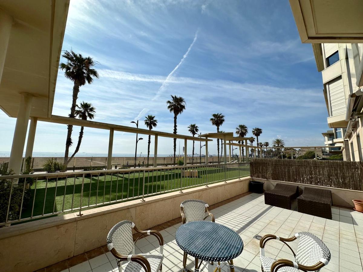 Reinapart Patacona Beachfront Seaview Apartment Valencia Exterior photo